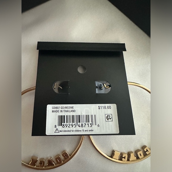 Coach Pride Medium Hoop Earrings- NWT ππππ - Picture 7 of 7